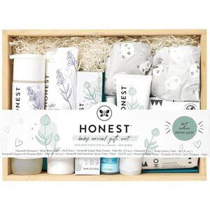 The Honest Company Baby Arrival Gift Set | Newborn Essentials Welcome Box |